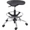 Safco Height-Adjustable Stool, 26"x26"x27"-34", Black SAF6660BL - alternate 1